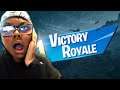 MY FIRST WIN IN FORTNITE