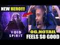 NEW HERO "VOID SPIRIT" TESTING BY OG.N0TAIL - 7.23 GAMEPLAY UPDATE - DOTA 2