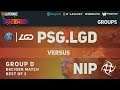 PSG.LGD vs Ninjas in Pyjamas Game 1 (BO3) | EPICENTER 2019 Major