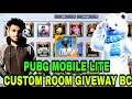 PUBG MOBILE LITE JOIN WITH TEAM CODE UNLIMITED CUSTOM ROOM ||PUBG LITE CUSTOM ROOM ONLY | #pubglite