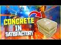 Satisfactory: How to make a CONCRETE factory *TUTORIAL*
