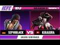 Sephiblack (Miguel) vs Kirakira (Eliza) Losers Semifinals: ICFC EU Tekken 7 Season 3 Week 7
