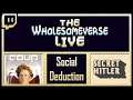 The Wholesomeverse Live: Social Deduction Day | Coup / Secret Hitler
