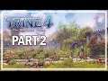 Trine 4 The Nightmare Prince Multiplayer Walkthrough Part 2 - ACT 2