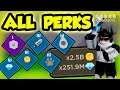 Unlocking ALL PERKS & MAX RANK!! OP PET BOOSTS! | - Roblox Blade Throwing Simulator
