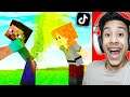 اضحك = حذف ماين كرافت (أنت تضحك تخسر)!!؟ 😱🔥مستحيل