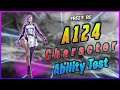 A124 Character Ability Test in Free Fire | Character Ability Test in Free Fire #Shorts