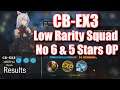 Arknights CB-EX3 Low Rarity Squad NO 6 & 5 Stars OP