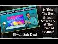 Best TV Under ₹25000 || Diwali Sale Deal || Realme Smart TV 4K 43 Inch With Hands-Free Control
