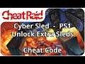 Cyber Sled Extra Sleds Cheat Code | PS1
