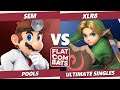 Flat Combats 3 Pools - Sem (Dr. Mario) Vs. XLR8 (Young Link) SSBU Smash Ultimate