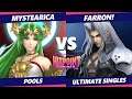 Hitpoint Summer July - Mystearica (Palutena) Vs. Farron! (Sephiroth, Joker) SSBU Ultimate Tournament