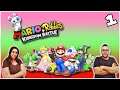 Mario + Rabbids: Kingdom Battle l DÚO l #1 l ¡VOLVEMOS FUERTES Y BELLOS!