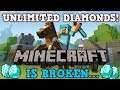 Minecraft Is A Perfectly Balanced Game With No EXPLOITS - Excluding Unlimited Diamonds Glitch