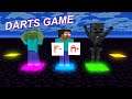 Monster School : DARTS GAME - Minecraft Animation