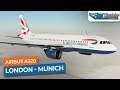 [MSFS] London Heathrow to Munich - Airbus A320neo British Airways｜Drawyah