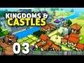 Os Vikings vieram! | Kingdoms and Castles (2019) #03 - Gameplay PT-BR