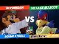 SSC 2019 SSBM - SIG BERT Kevorkian (Dr. Mario) VS  Village Mascot (Falco) Smash Melee Round 1 Pools