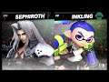 Super Smash Bros Ultimate Amiibo Fights – Sephiroth & Co #380 Sephiroth vs Inkling
