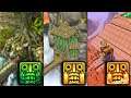 Temple Run 2 Lost Jungle Vs Temple Run 2 Sky Summit Vs Temple Run 2 Blazing Sands - Endless Run