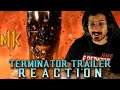 Terminator T-800 Gameplay Trailer (DESTROYER REACTION!) - MK11