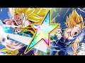 THE FIRST PARTNER SUPER LR! LEVEL 10 LINKS 100% RAINBOW STAR LR SSJ2 VEGETA! (DBZ: Dokkan Battle)