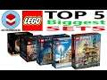 Top 5 Biggest LEGO Sets of all Time - Lego Speed Build Review