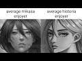 Average Mikasa Enjoyer VS Average Historia Enjoyer