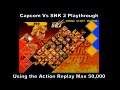 Capcom Vs SNK 2 Ryo Playthrough using the Ps2 Action Replay Max 50,000 :D