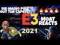 DID MARIO PUT ON THE CAPE??? MOAT Watches The Nintendo Direct And ITS ALL HEAT!!! {E3 2021}