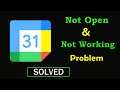 Fix Google Calendar App Not Working Problem | Google Calendar Not Opening Problem in Android