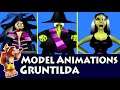 Gruntilda: Banjo-Kazooie & Tooie Model Animations