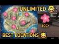How To Collect Unlimited Sakura Stamp Tokens | All Best Location Of Sakura Stamp Tokens In Freefire