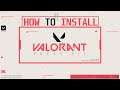 How to install Valorant game in PC 2020 | Riot Games
