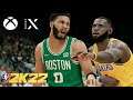 Lakers vs Celtics - NBA 2K22 ULTRA NEXT GEN [4K UHD 60FPS XBOX SERIES X] NBA 2K22 Gameplay