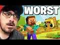 Minecraft's WORST UPDATES Ranked..