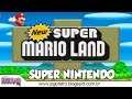 New Super Mario Land no Super Nintendo (Homebrew Anônimo)