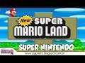 New Super Mario Land no Super Nintendo (Homebrew Anônimo)