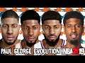Paul George Ratings and Face Evolution (NBA 2K11 - NBA 2K19)