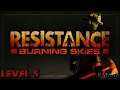 Resistance Burning Skies Walkthrough | Level 5 | Difficult | Protection Camp