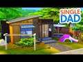 SINGLE DAD TINY HOUSE // Sims 4 Speed Build