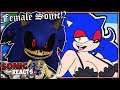 Sonic.EXE Reacts To Sonic Meets Female Sonic!