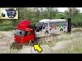 Towing Bus Travel ELF Lewat Jalur ekstrim Kalimantan - Euro Truck Simulator 2