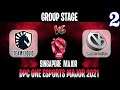 VG vs Liquid Game 2 | Bo2 | Group Stage ONE Esports Singapore Major DPC 2021
