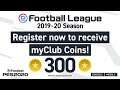 300 COINS 30.01.20 de GELİYOR AMA HERKESE DEĞİL!! - eFootball PES 2020 MOBİLE