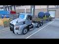 American Truck Simulator | Mack Anthem Day Cab Hauling Airplane Engine | 12,000 Pounds