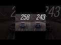 BMW M5 F10 vs BMW M5 E60 | Top Speed Battle | Forza Horizon 4 #Shorts