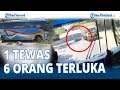 Detik detik Kecelakaan Bus Sugeng Rahayu di Madiun
