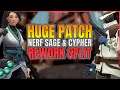 ÉNORME Patch: Nerfs SAGE / CYPHER - Rework Split & Modifs d'armes - Valorant FR
