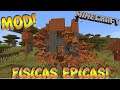 FISICAS EPICAS! Minecraft 1.17.1 MOD PHYSICS!